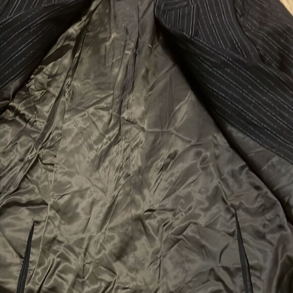 & OTHERS STORIES PINSTRIPE WOOL BLEND JACKET SIZE 10 - Picture 3 of 9